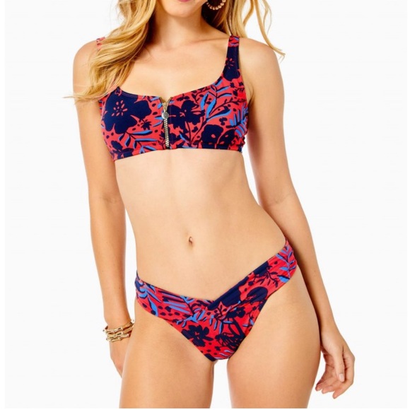 Lilly Pulitzer Obie bikini top and Trey bikini bottom - Picture 2 of 9